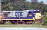 CSX 5545 with the turn to Homerville